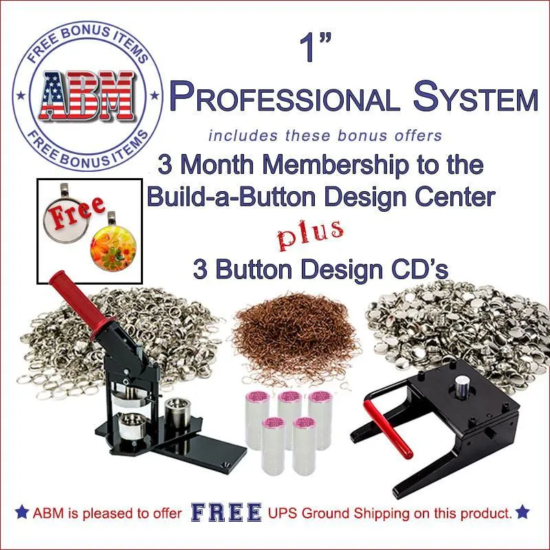 1" Button Maker Kit