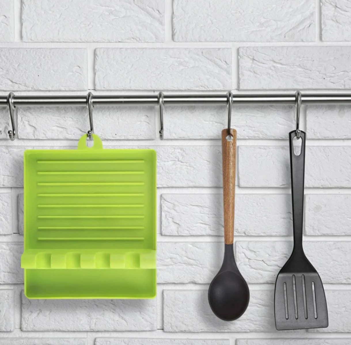 2121 Multi-Functional Spatula Holder / Rest for Kitchen Utensils