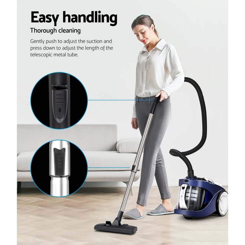 2200W Bagless Vacuum Cleaner Blue