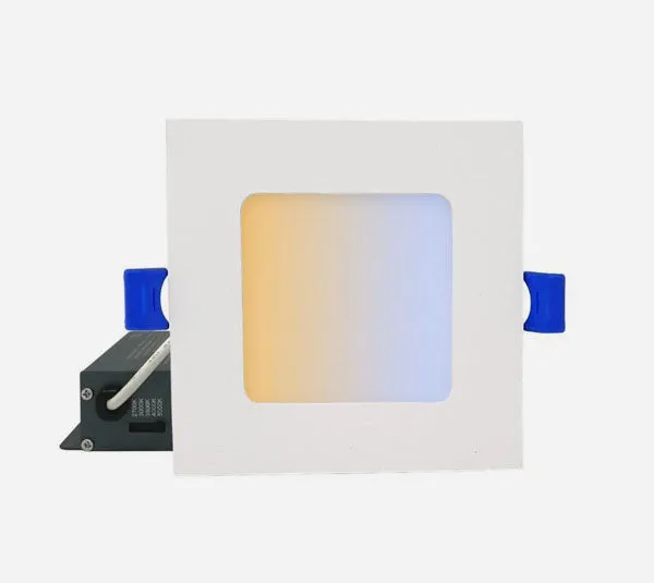 2" SLIM LED DOWNLIGHT SQUARE - 9W - 3000K