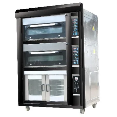 4 Tray Gas Deck Oven With 8 Tray Proofer