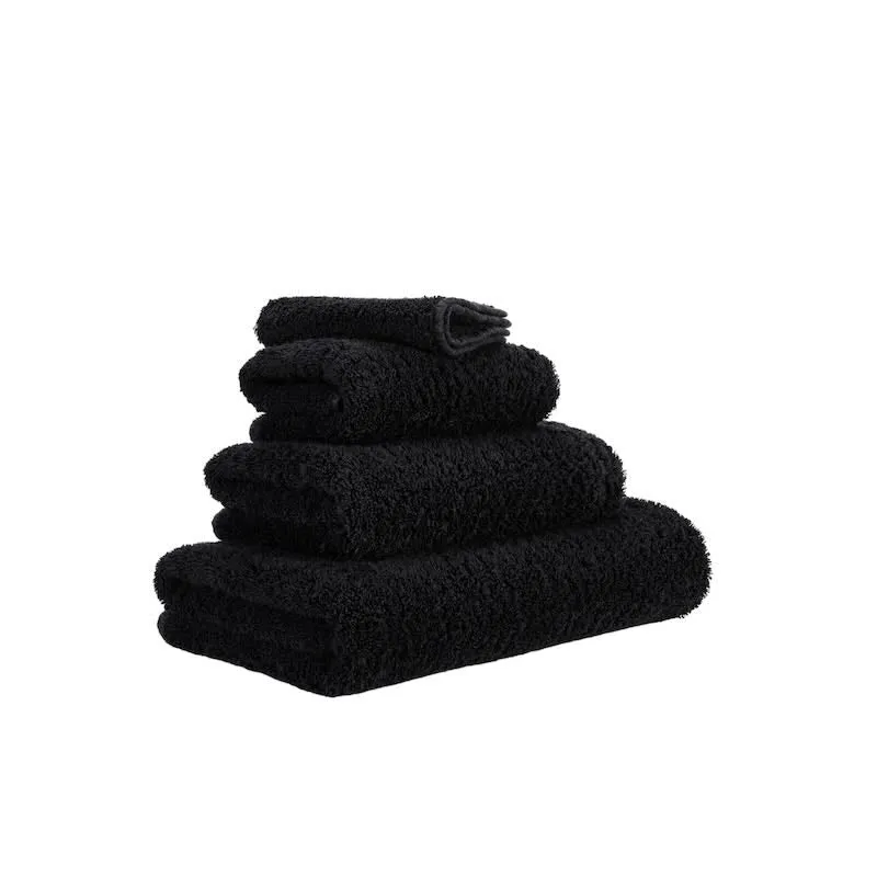 Abyss Super Pile Bath Sheet 40x72 Black 990