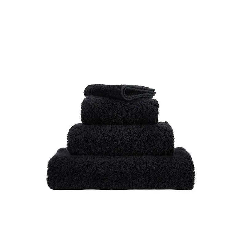 Abyss Super Pile Wash Cloth 12x12 Black 990