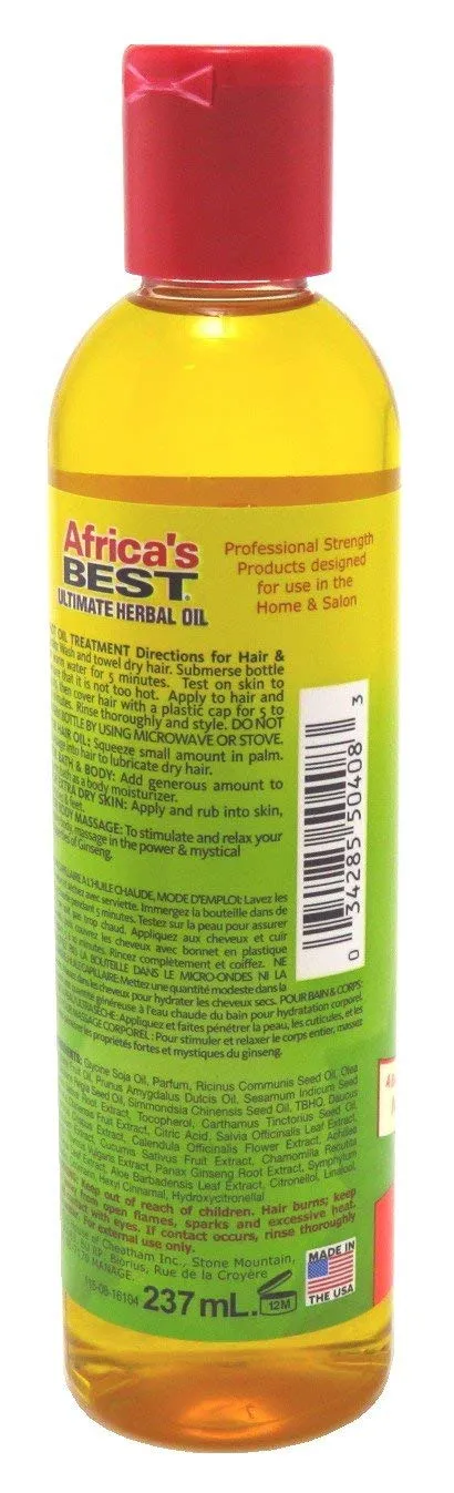 Africa's Best Ultimate Herbal Oil 8 oz