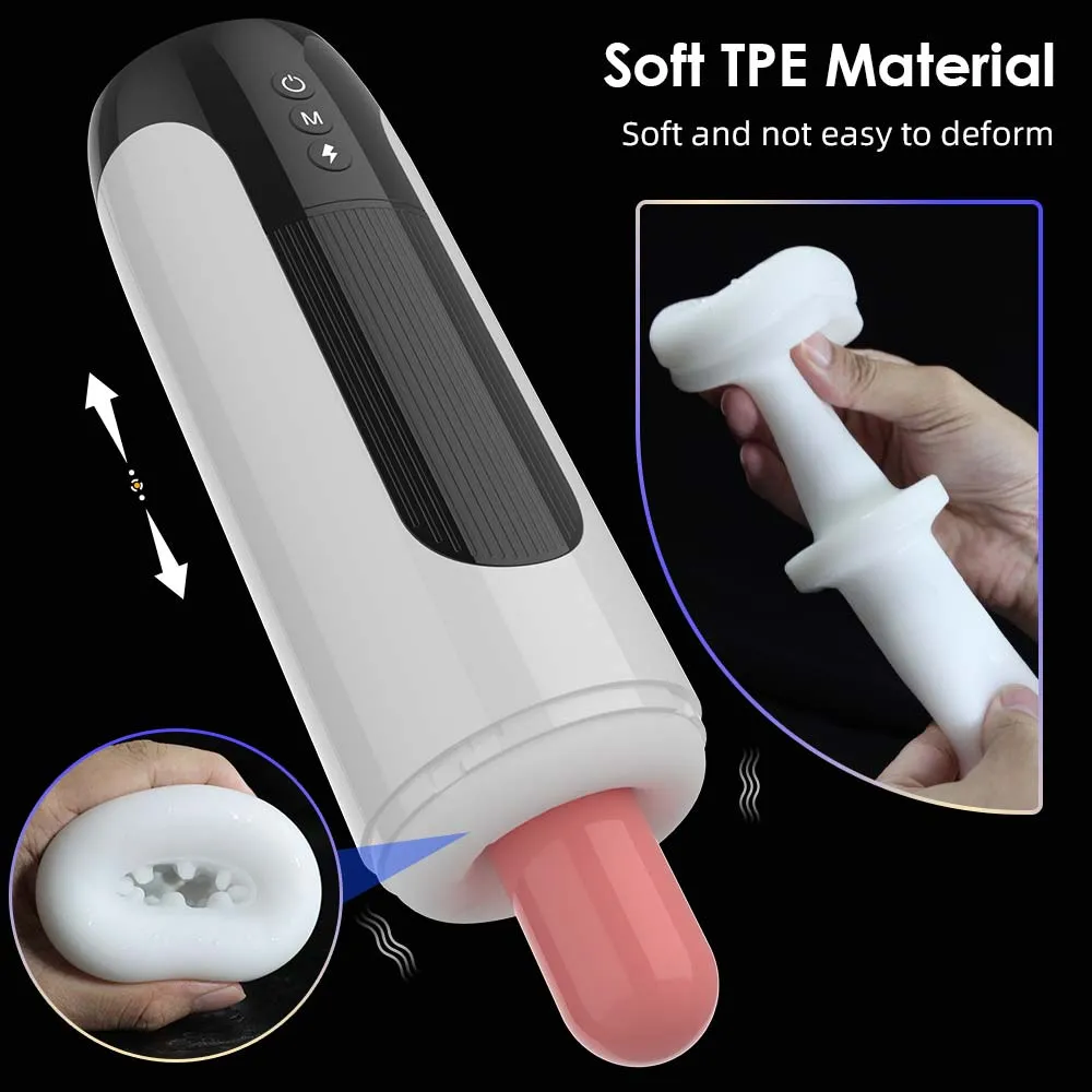 AierLe Water Bath Vibrating Thrusting Male Masturbator Cup