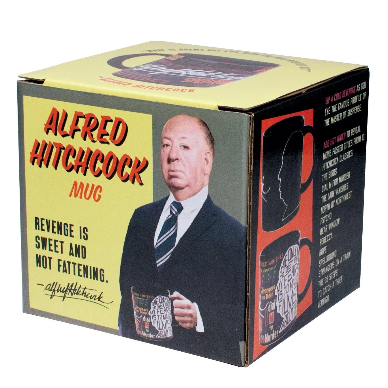 Alfred Hitchcock Heat-Changing Mug