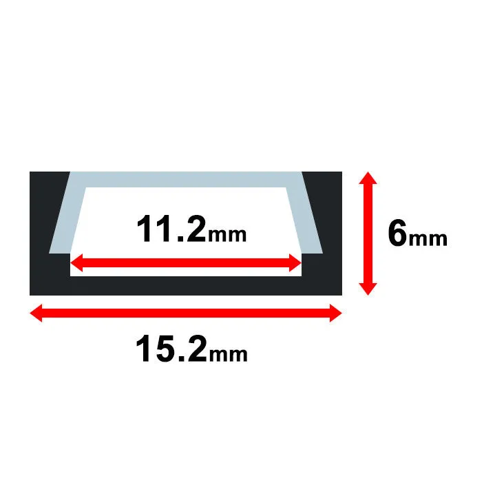 Aluminum Channel - MOSS-ALM-1506