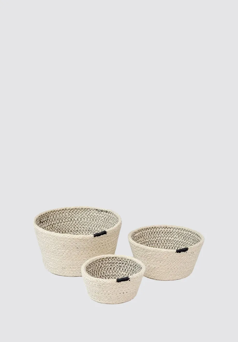 Amari Bowl | Black (Set of 3)