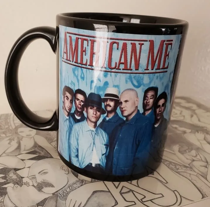 American Me Coffee Mug 11oz. on white mug