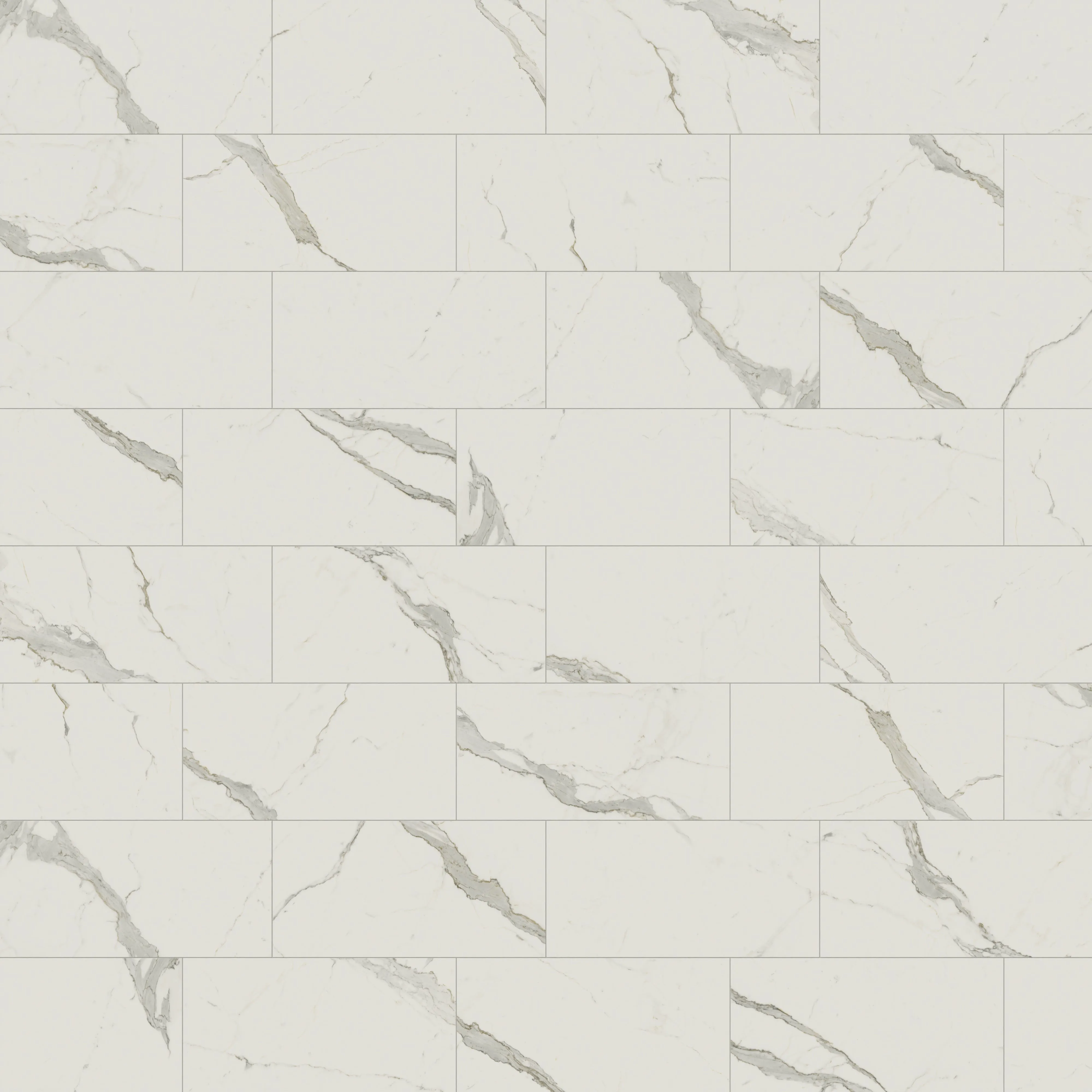 Aniston 24x48 Polished Porcelain Tile in Calacatta Top