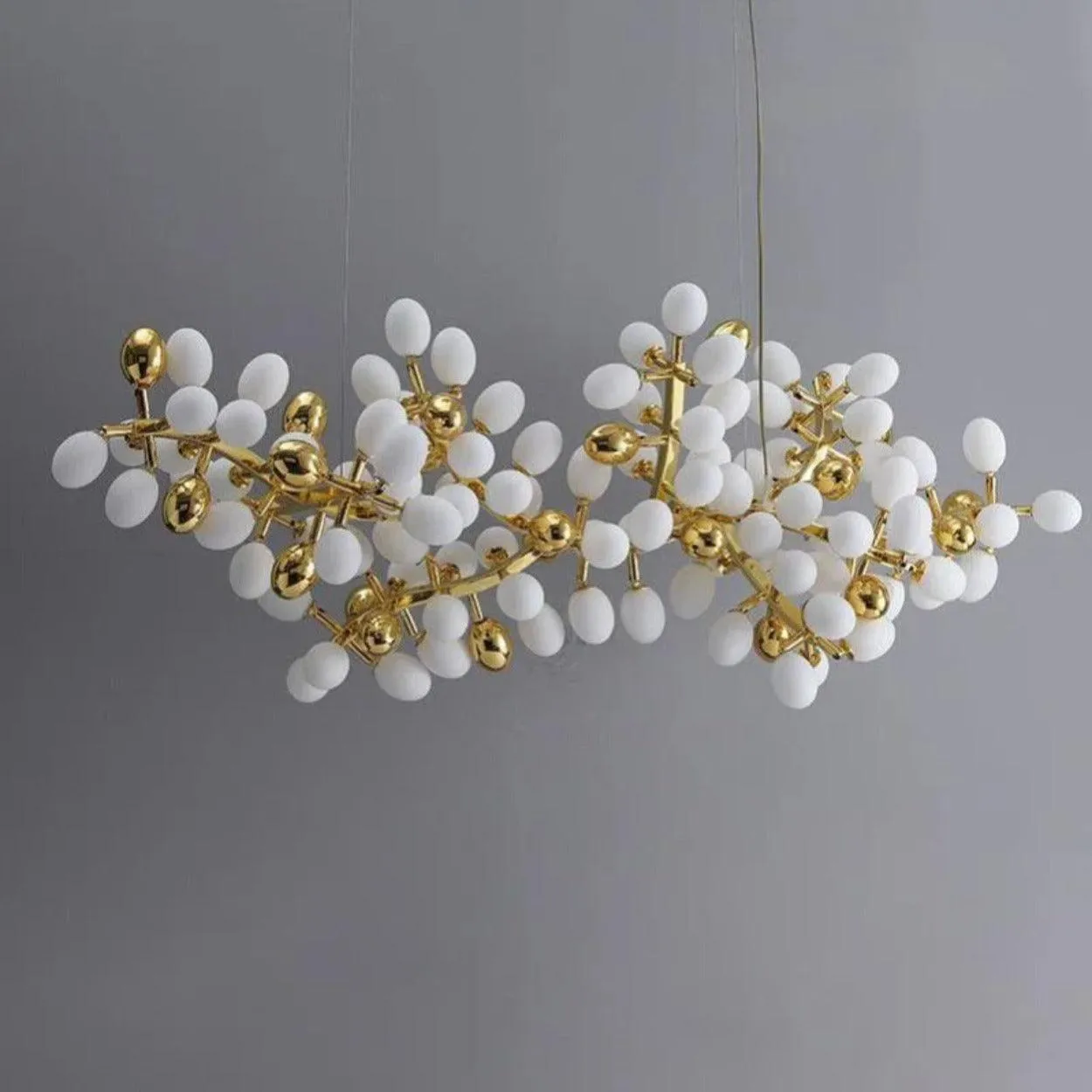 ANKUR GRAPE ESCAMOLES HORIZONTAL MODERN CHANDELIER