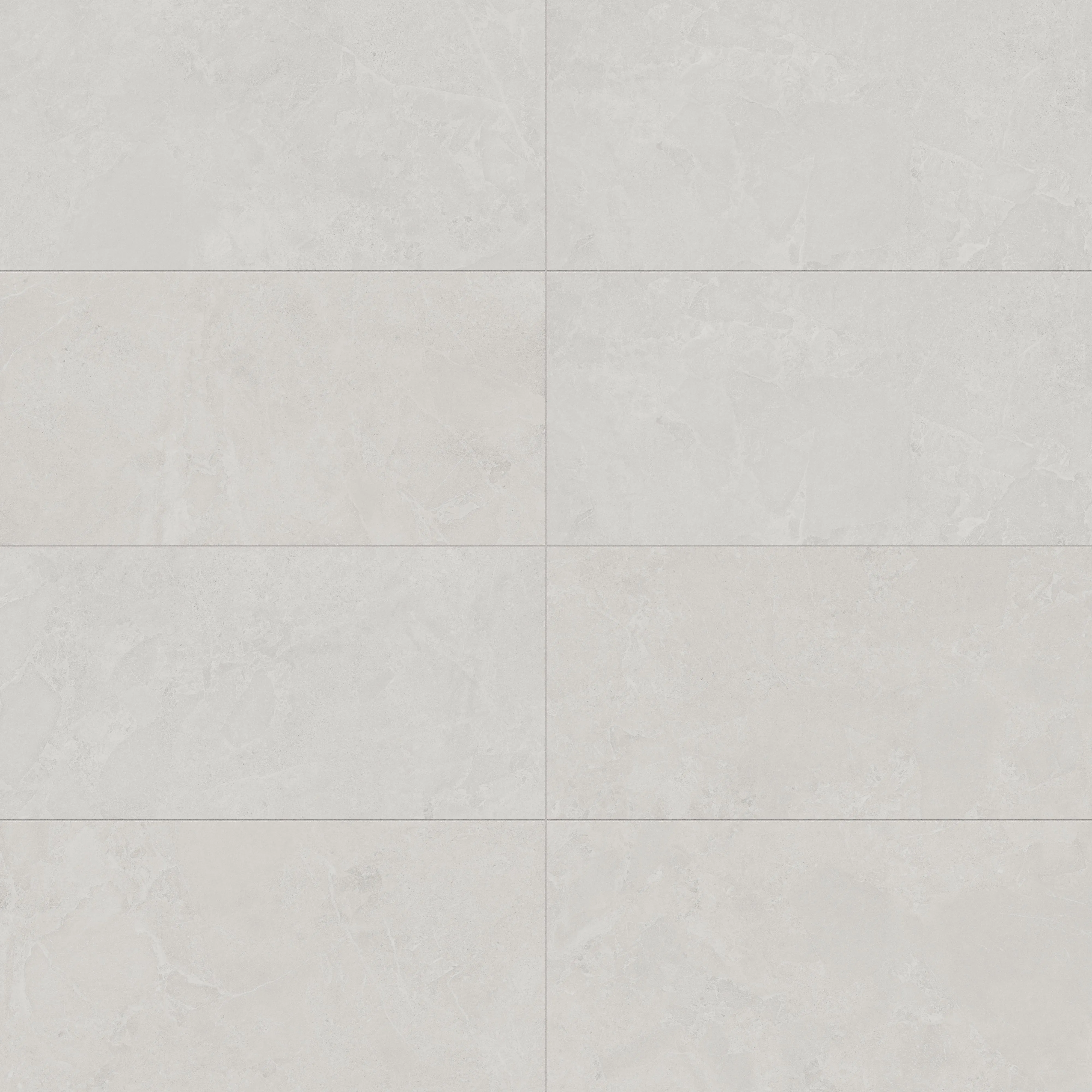 Annalise 24x48 Matte Porcelain Tile in Fog