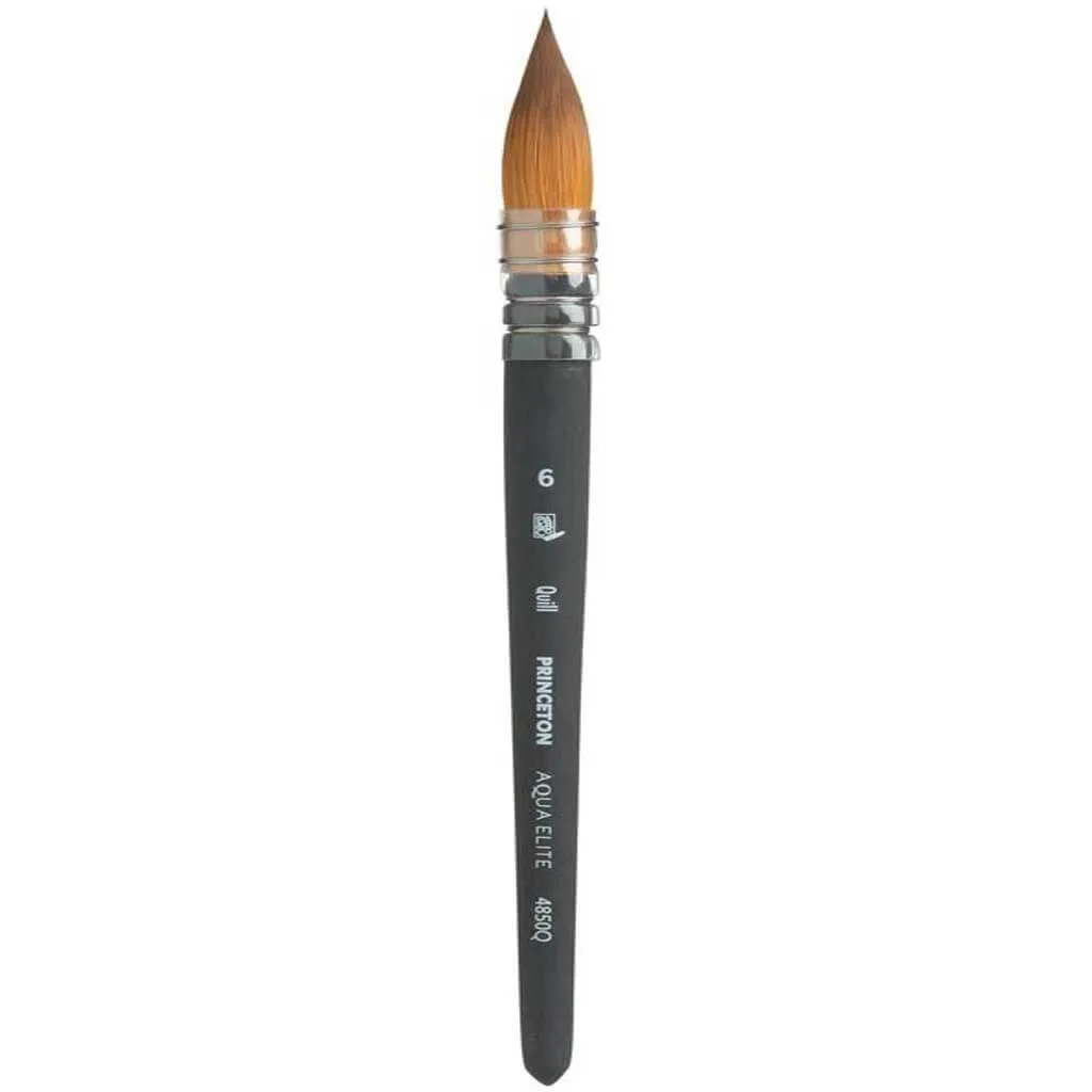 Aqua Elite Synthetic Kolinsky Sable Watercolor Brushes Quills