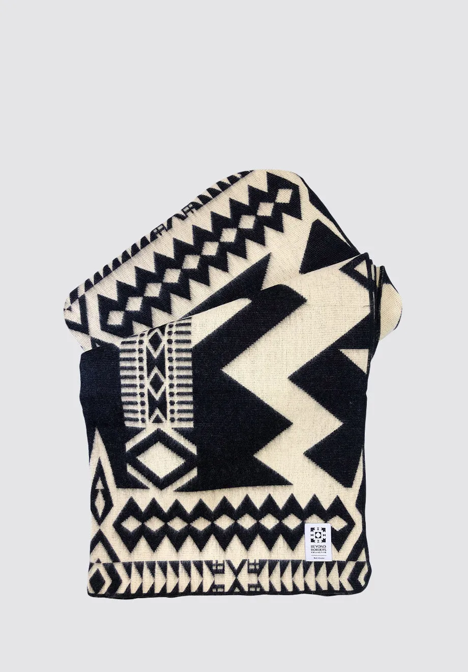 Awa Blanket | Natural / Black