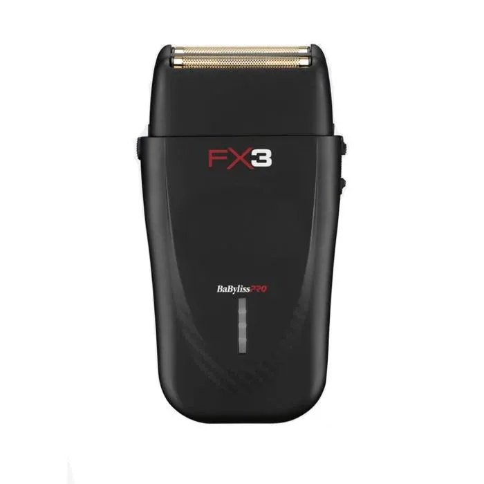 BaByliss PRO FX3 Matte Black Professional High Speed Foil Shaver (FXX3SB)