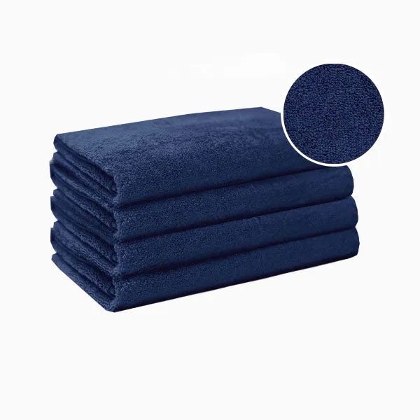 Barneys Platinum Collection Commercial Bath Sheets  - Navy - 4 Pieces