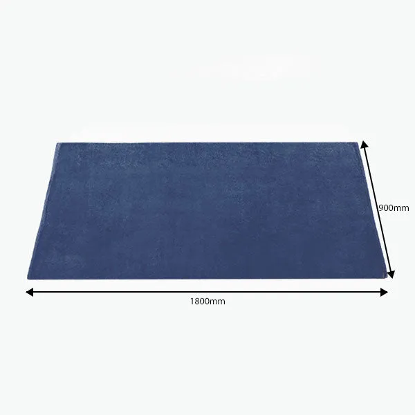 Barneys Platinum Collection Commercial Bath Sheets  - Navy - 4 Pieces