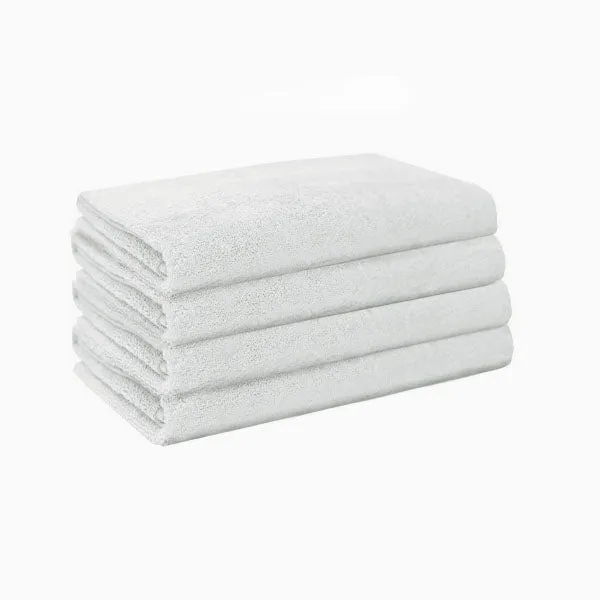 Barneys Platinum Collection Commercial  Bath Sheets  - White - 4 Pieces