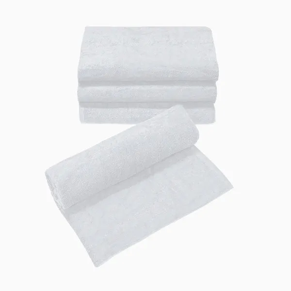 Barneys Platinum Collection Commercial  Bath Sheets  - White - 4 Pieces