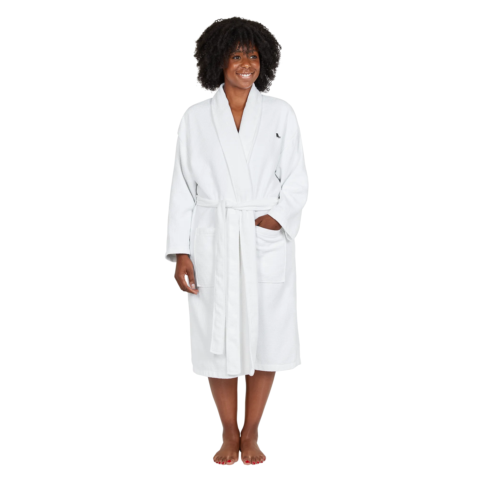 Bath Robe - Crystal White