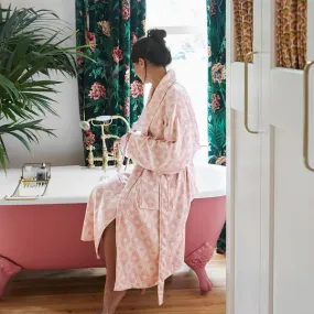 Bath Robe - Diamond Pink