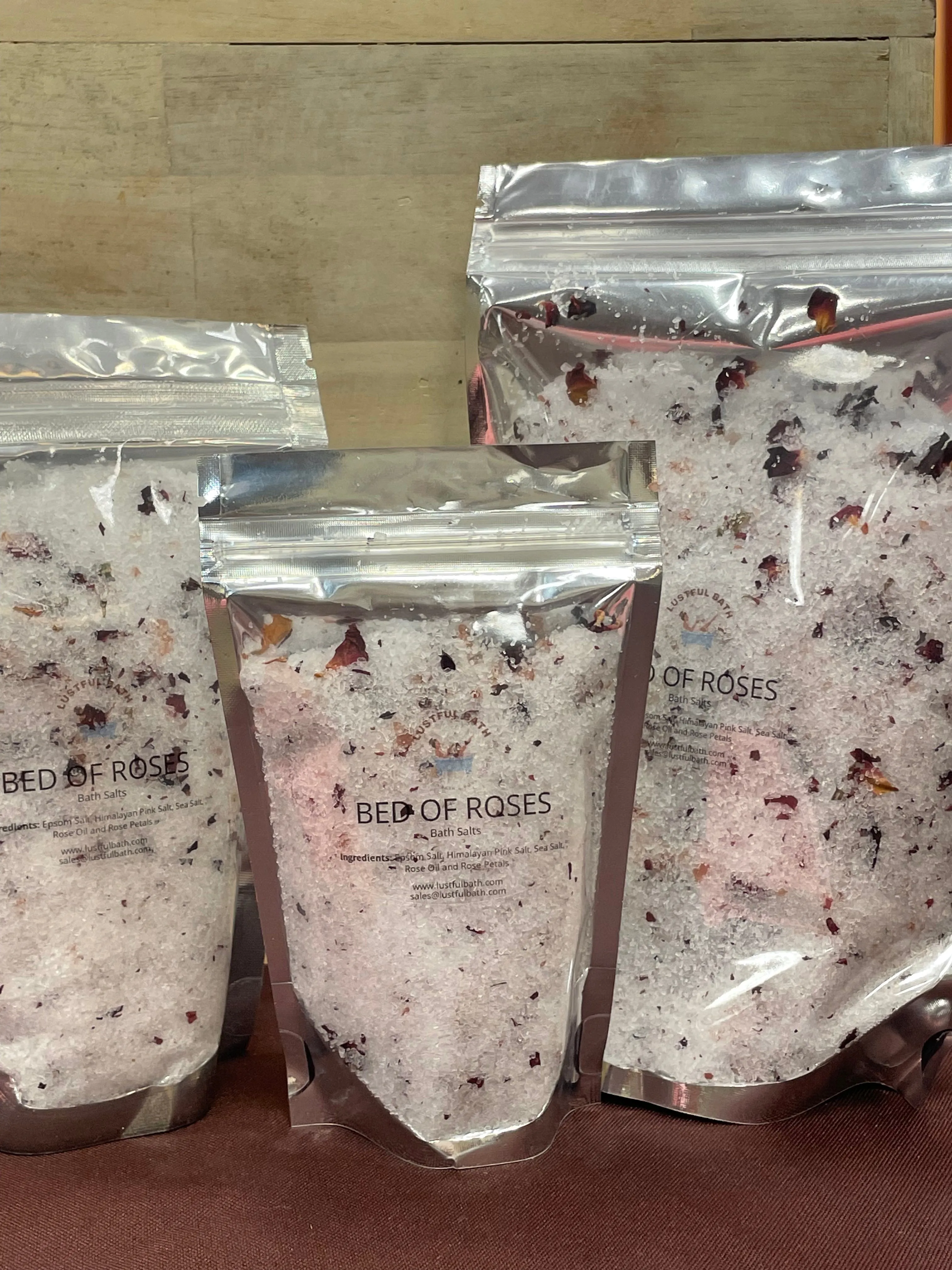 BED OF ROSES BATH SALT