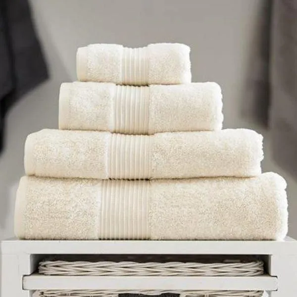 Bliss Towel Pima Cotton 650gsm - Cream