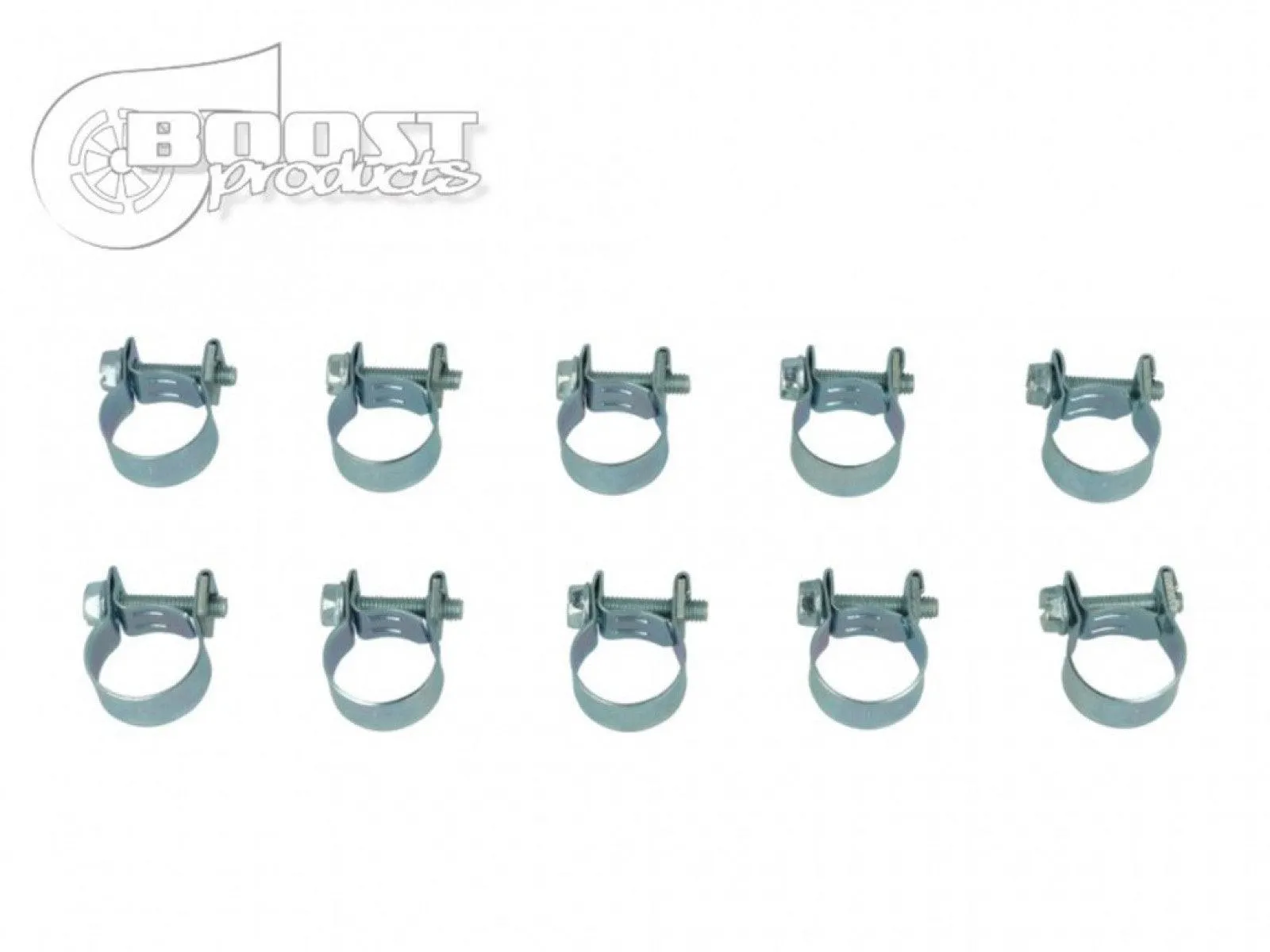 BOOST Products 10 Pack HD Mini Clamps, 8-10mm (5/16 - 3/8") Range