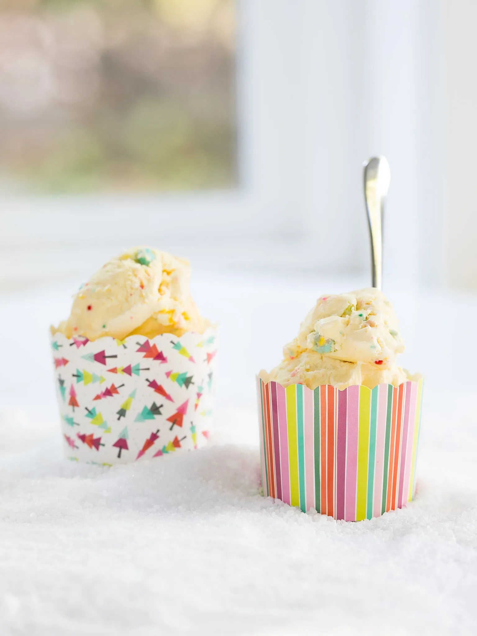 Bright Stripes & Trees Baking/Treat Cups