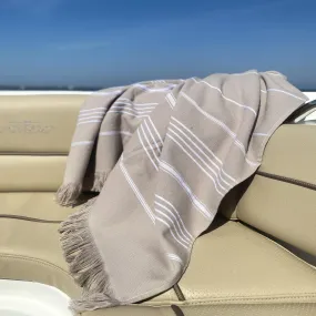 CAMILA - CLASSIC TERRY TOWEL - BROWN