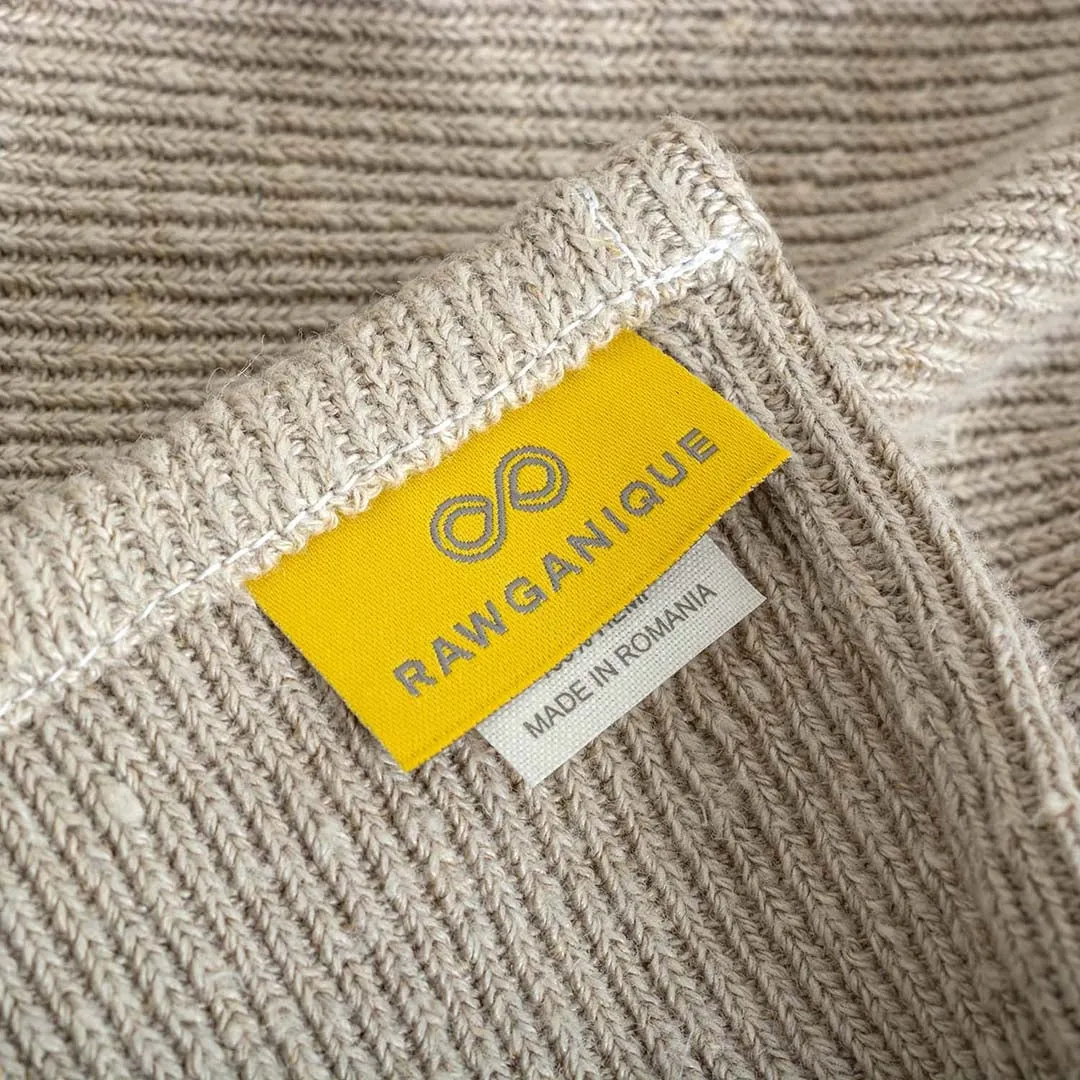 CARDING MILL 100% Organic Hemp Knit Towels (OC Thread) (No Polyester, No Plastic, No Sythetics) (100% Biodegradable)