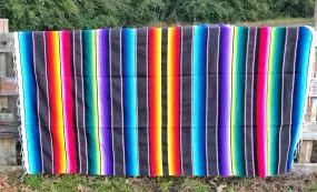 Charcoal Large Serape Blanket