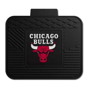 Chicago Bulls Back Seat Car Utility Mat - 14in. x 17in.