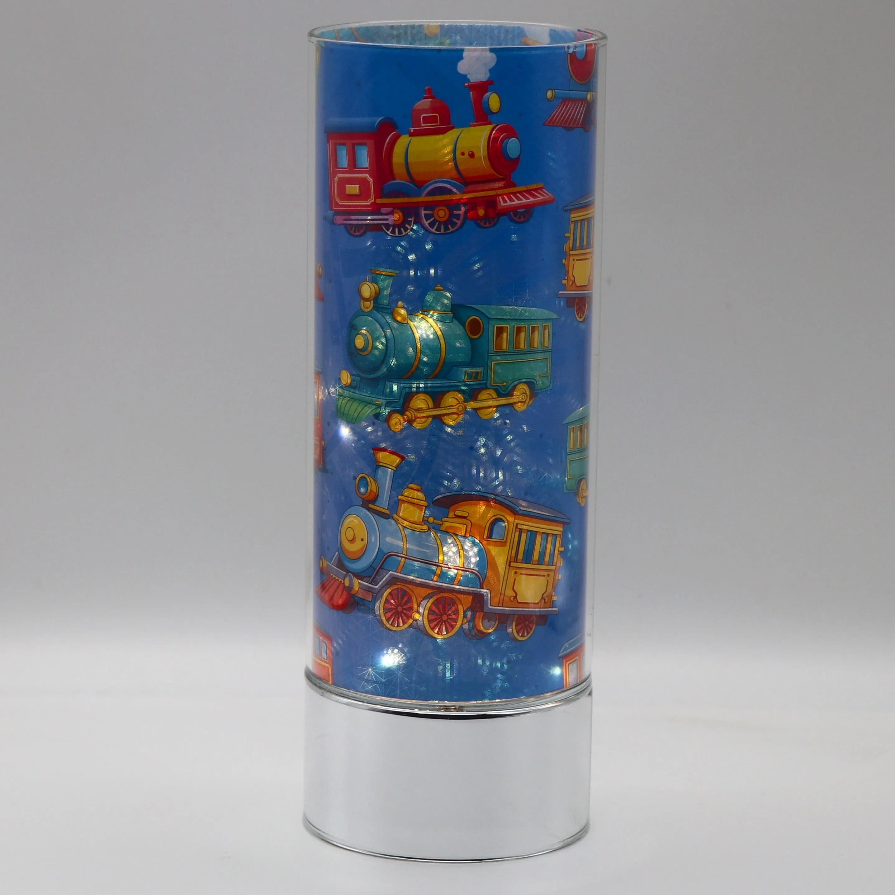 Choo Choo Train Insert and Sparkle Glass™ Accent Bundle