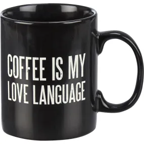 COFFEE IS MY LOVE LANGUAGE MUG