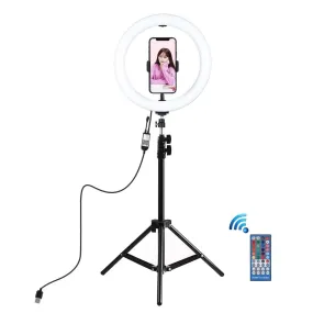 Color Changing (RGB) and White Video Conference Floor Lamp