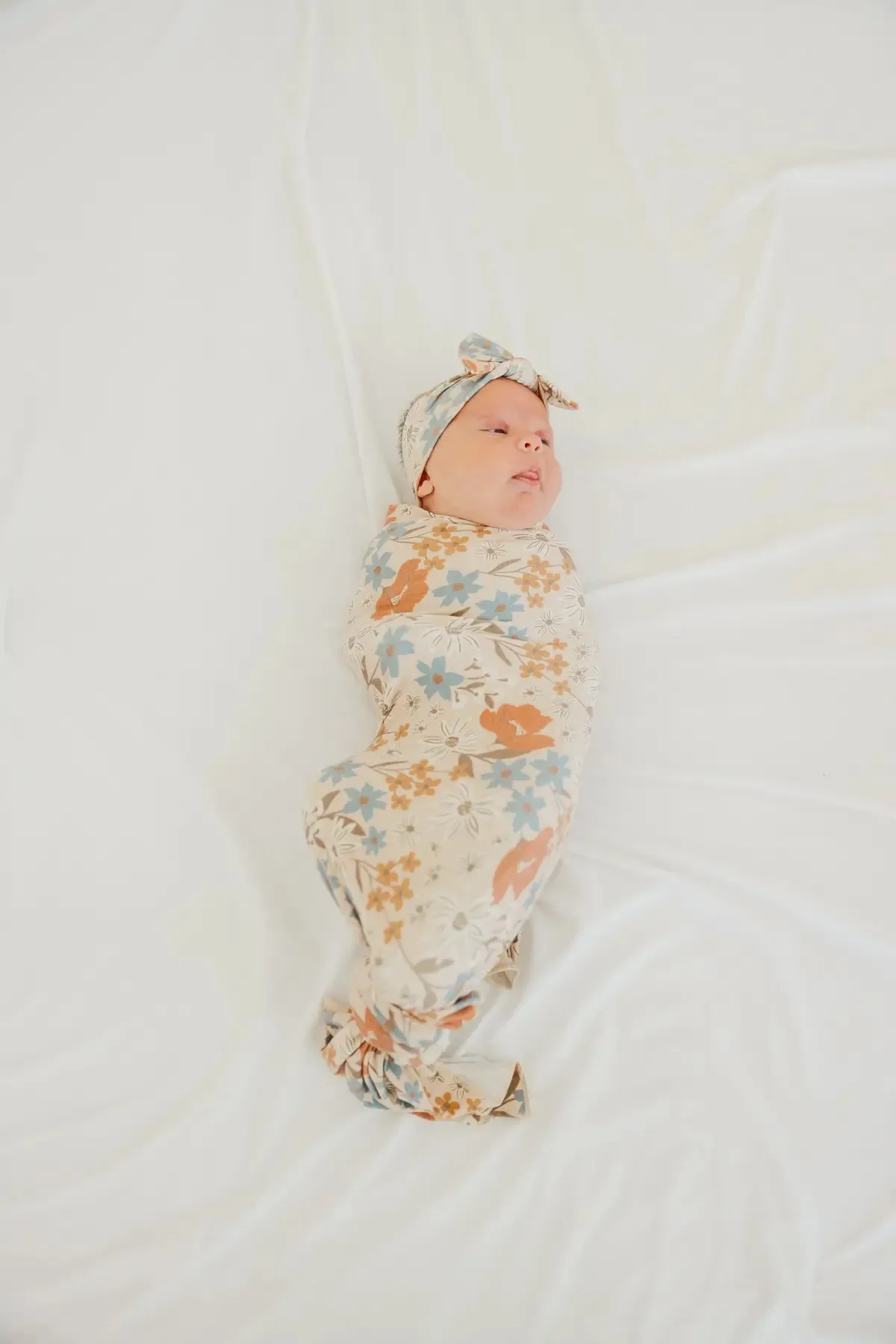 Copper Pearl Eden Knit Swaddle Blanket