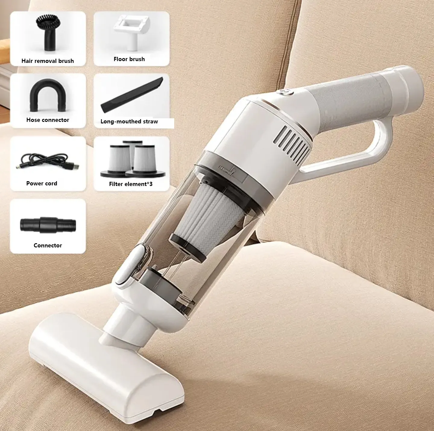 Cordless Pet Hair Vacuum,Cat Hair or Dog Hair Vacuum for Shedding, Portable Handheld Vacuum for Pet Hair