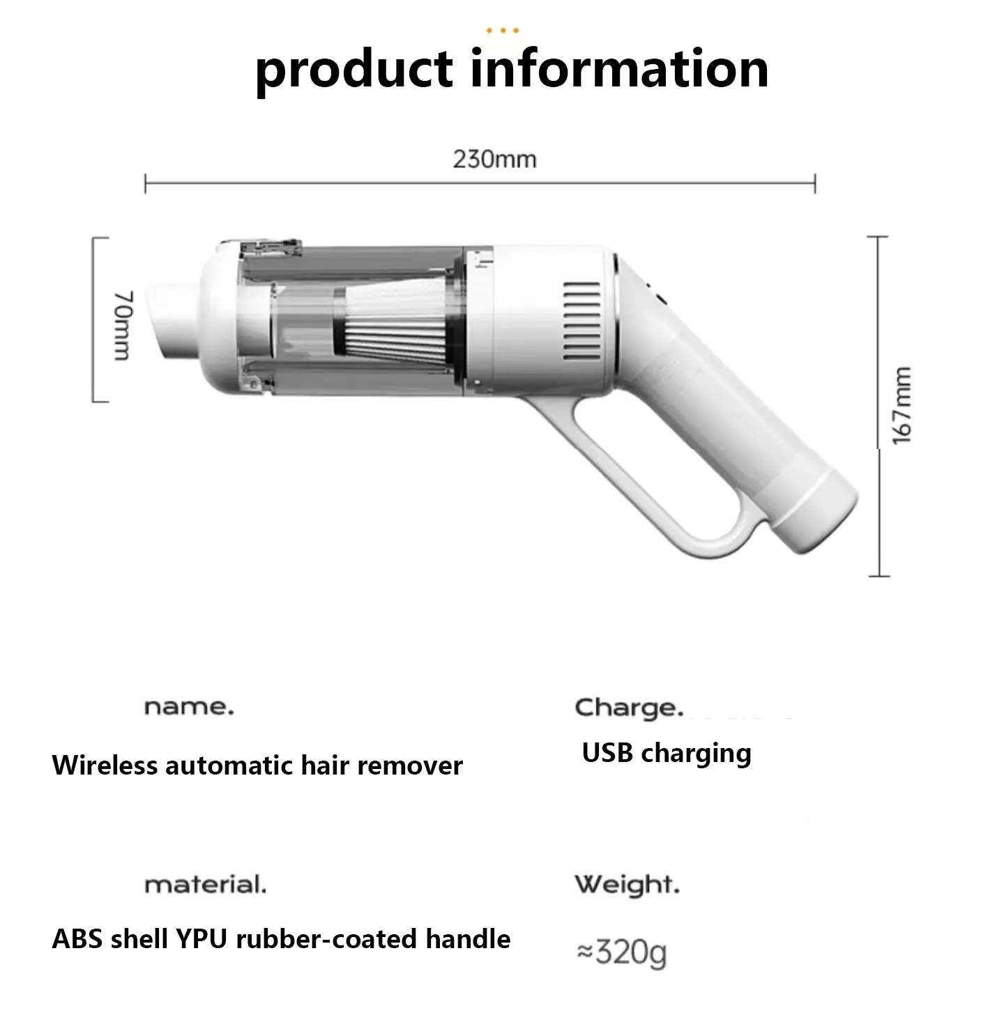 Cordless Pet Hair Vacuum,Cat Hair or Dog Hair Vacuum for Shedding, Portable Handheld Vacuum for Pet Hair