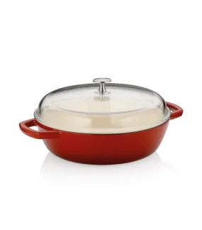 Country Frying Pan Calido Red