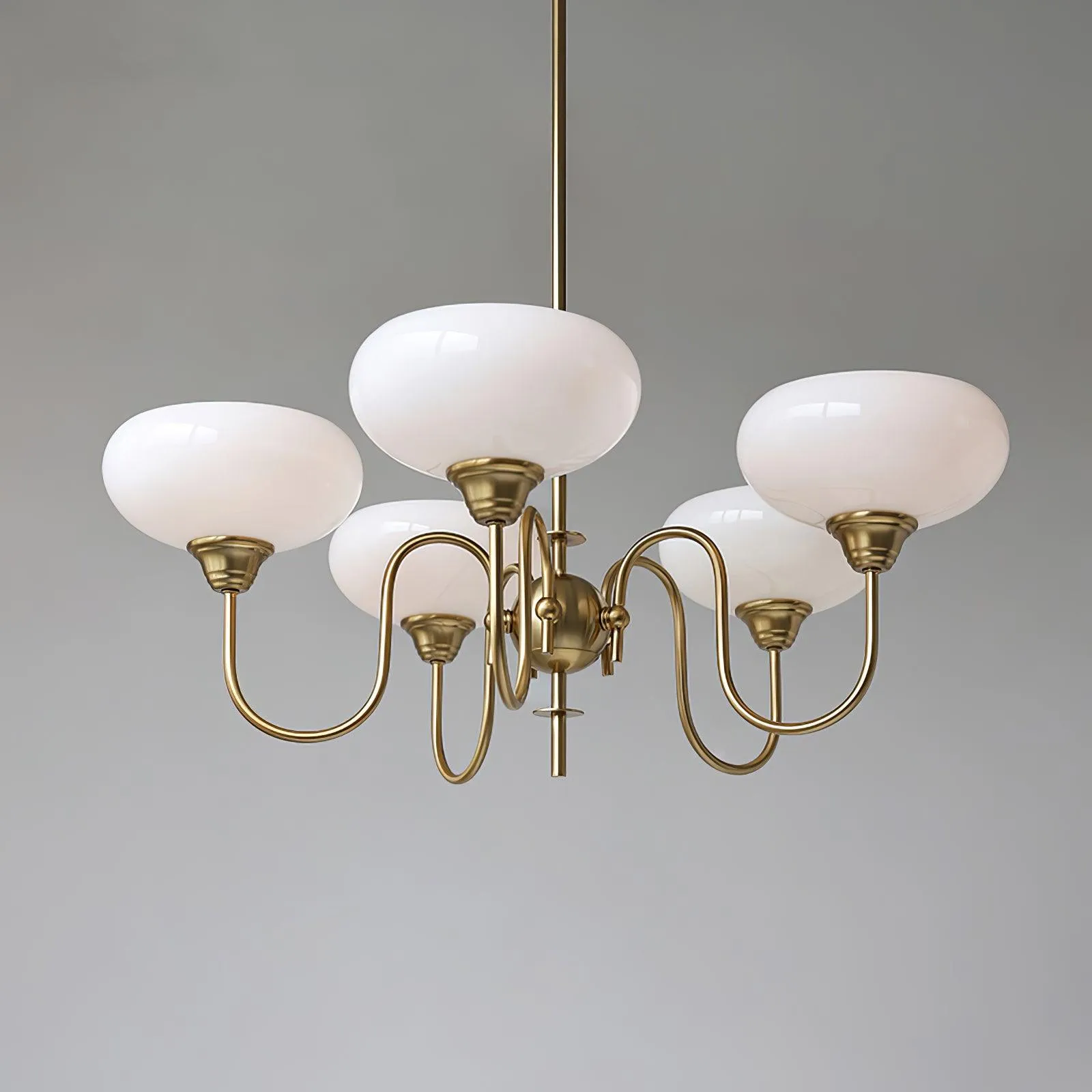 Creamy Persimmon Chandelier