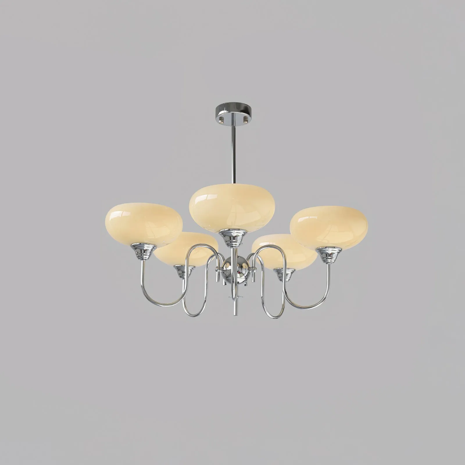 Creamy Persimmon Chandelier