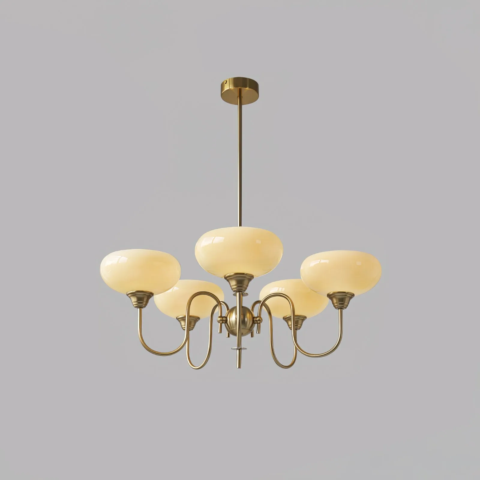 Creamy Persimmon Chandelier