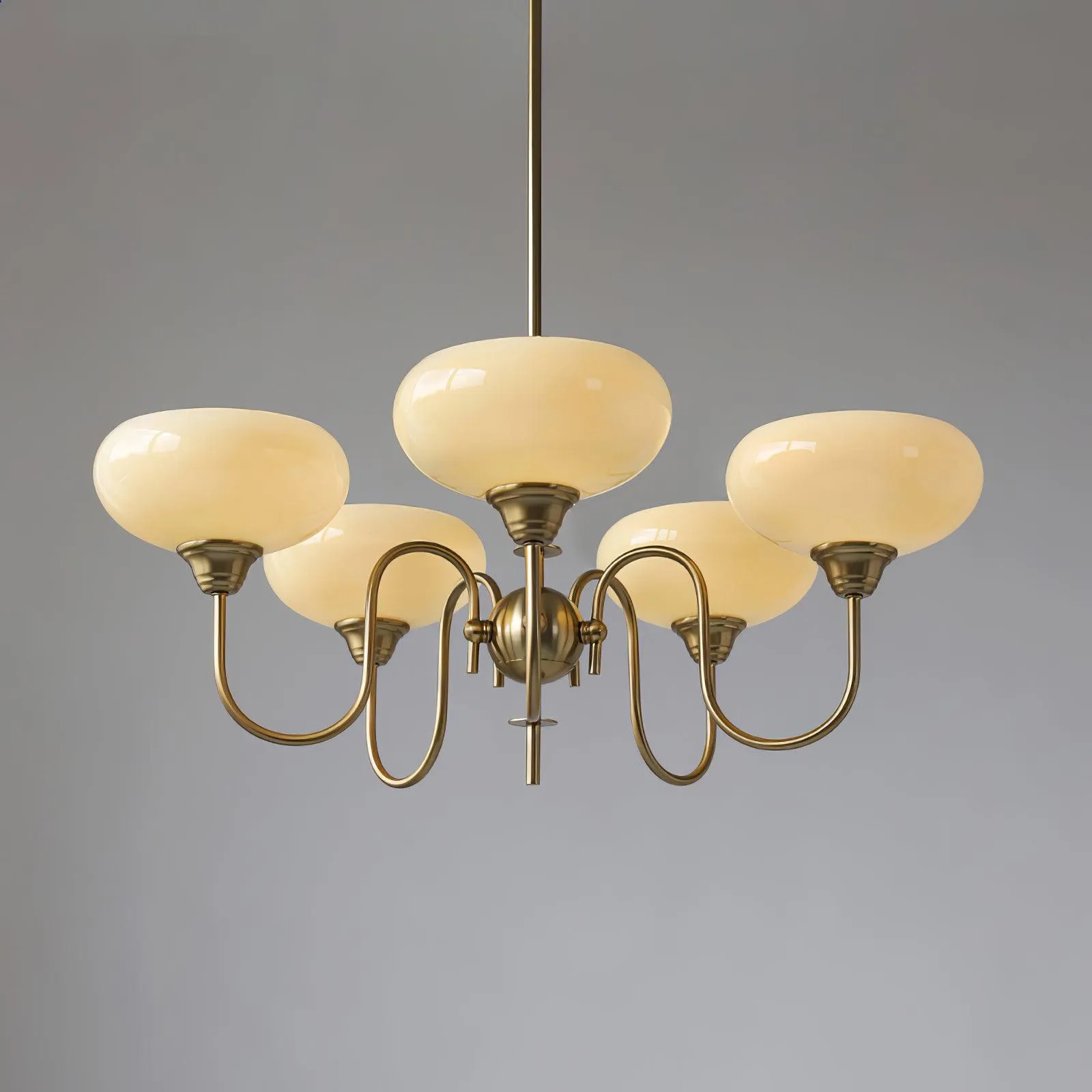 Creamy Persimmon Chandelier