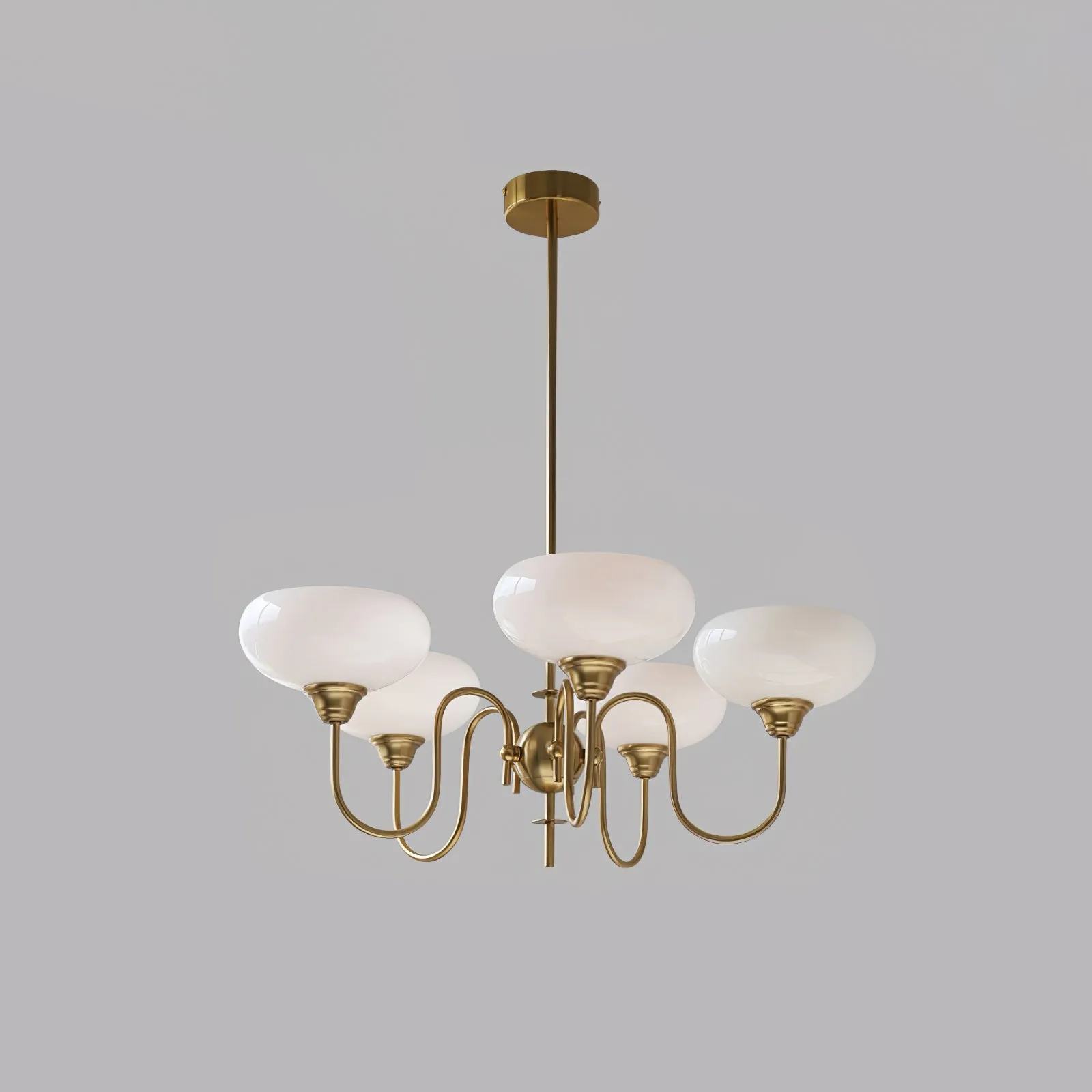 Creamy Persimmon Chandelier