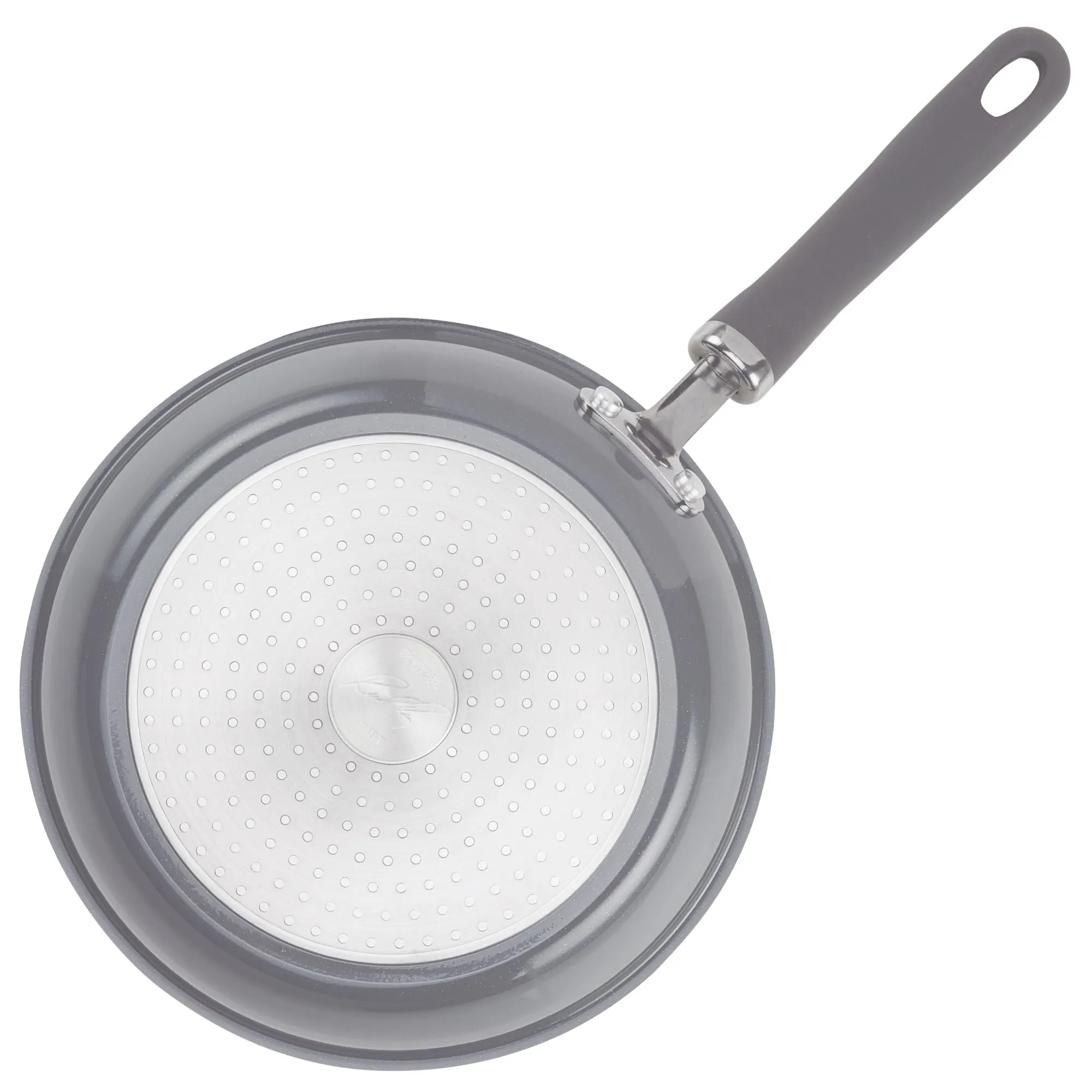 Create Delicious 9.5" Hard Anodized Nonstick Induction Covered Deep Skillet