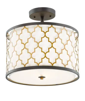 Crest 3-Light Semi-Flush Mount/Pendant