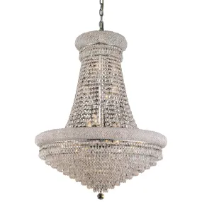 Crystal Chandelier W:30 x H:42 Genuine Magnificent Crystal Prisms 30 Lights