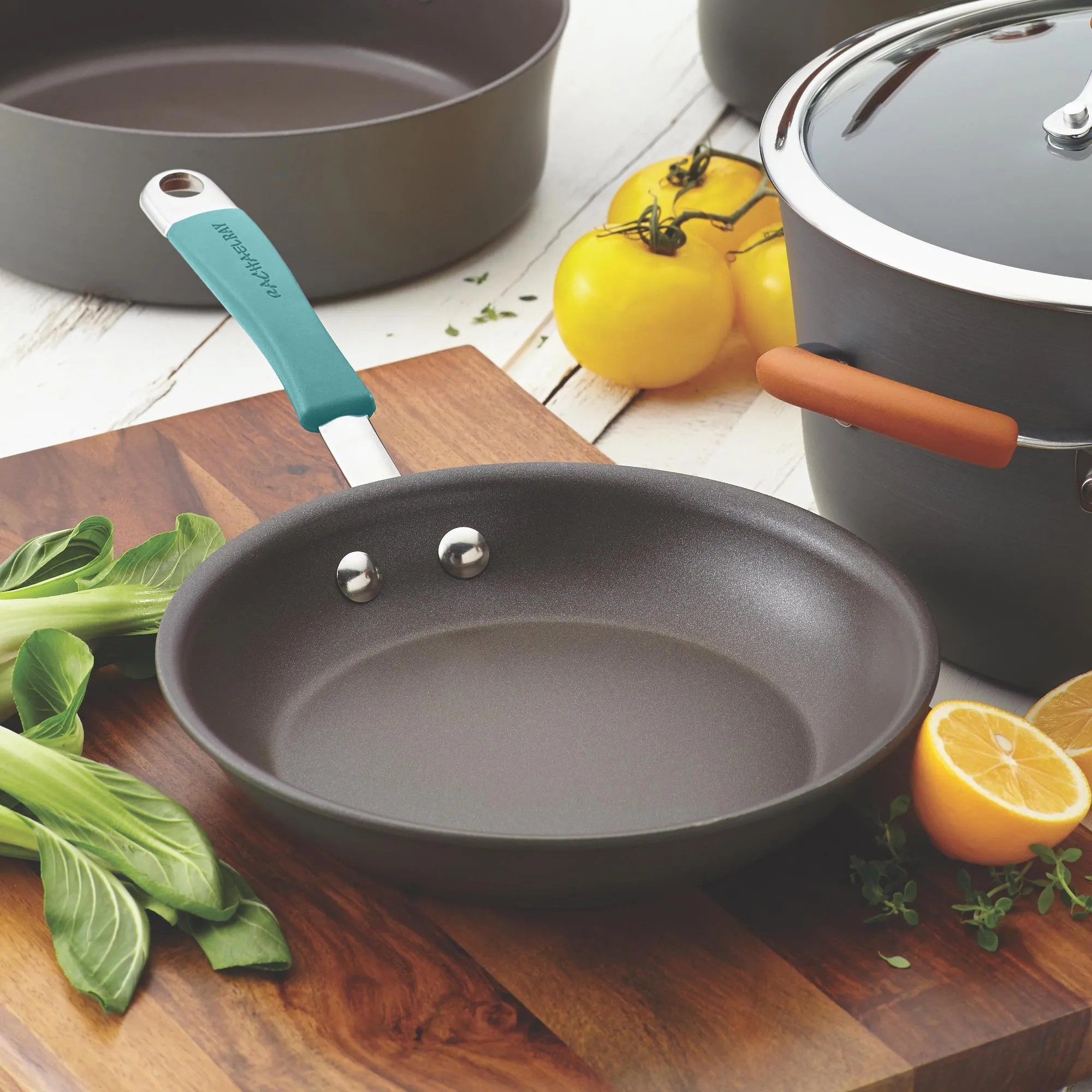 Cucina 9.25" and 11.5" Hard Anodized Frying Pan Set