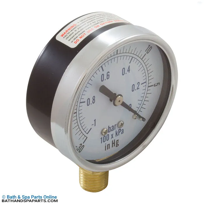 Daughtridge 1/4" NPT 0-30HG Vacuum Gauge (99301499)